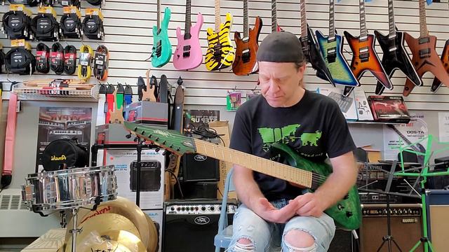 7 String Diatonic Major Scale Pattern Pt. 2 (Dorian) смотреть онлайн