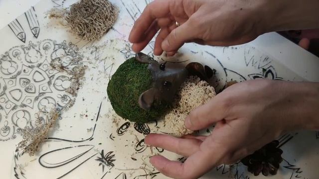 Осенняя поделка - ёжик смотреть онлайн