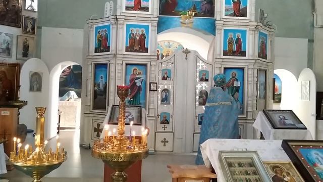 Свято-Преображенский храм с. Коньково 26.10.2021 Вторник Иверской иконы Божией Матери. смотреть онлайн