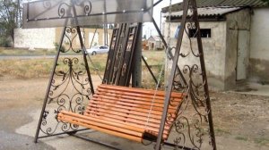 Качели 18  Садовые кованые качели для сада Днепропетровск