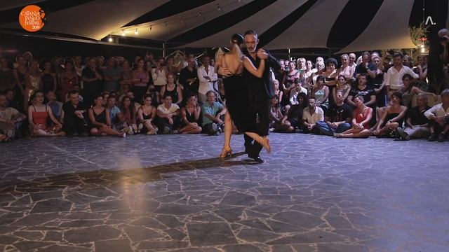 Joe Corbata & Lucila Cionci - Recien - O. Pugliese - Catania Tango Festival - смотреть онлайн