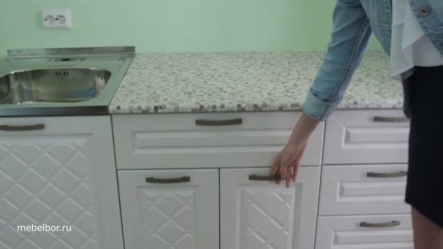Кухня Агава светлая 1500 от mebelbor.ru