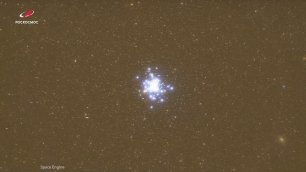 Мессье 89 галактика в созвездии Девы.