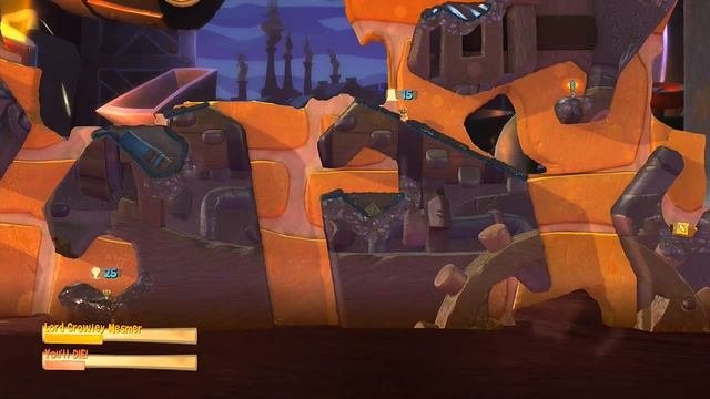 Worms Battlegrounds Story Mission 25 Walkthrough: Dire Consequences