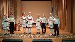 Вокальная студия "Сцежачка" Б.н.п. "Пад язджаем мы за сяло"