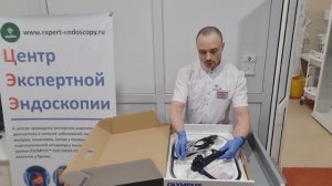 Распаковка нового ультратонкого гастроскопа OLYMPUS GIF-XP170N