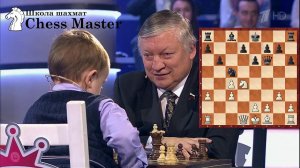 3 летний шахматист Миша Осипов против Анатолия Карпова! Разбор партии Осипов - Карпов