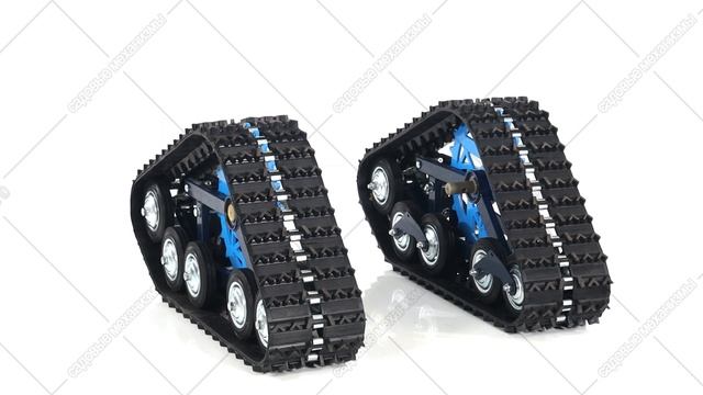 Снегоходная приставка (гусеничный привод) Нева ГС1 3D обзор.