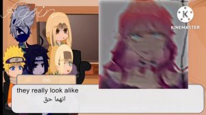 naruto/Team 7+(ino,tsunade)react to sakura as penelope