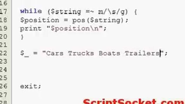 Perl Tutorial 120 - Regex: pos Function and \G Assertion смотреть онлайн