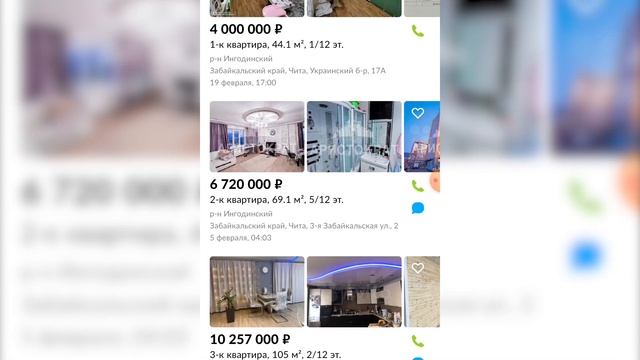 Стоимость квартир в Чите. 22.02.2021 смотреть онлайн