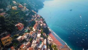 AMALFI COAST, ITALY - THE MOST BEAUTIFUL PLACES IN THE WORLD - BY DRONE 4K