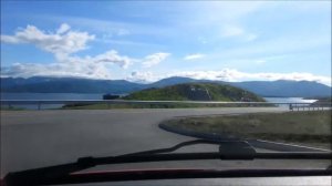 Atlantic Ocean Road (Norway) timelapse