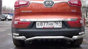 Тюнинг глушителя Киа Спортэйдж. После...