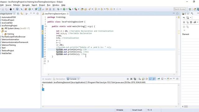 Java #4   - Arithmetic, Relational, Assignment and Logical Operators in Java