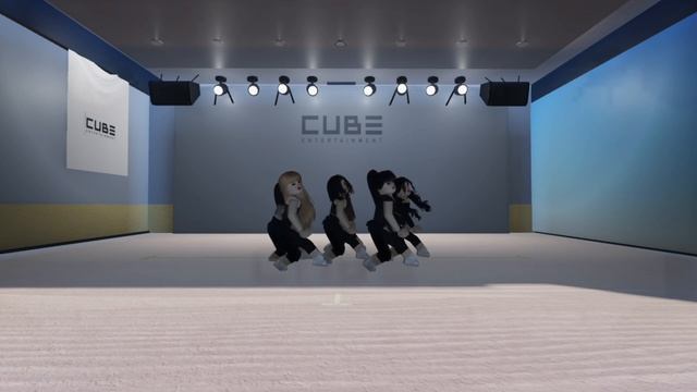 (G)I-DLE - Oh My God [ROBLOX Dance Practice] смотреть онлайн