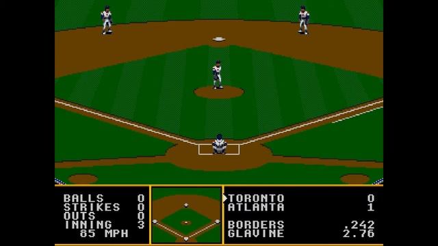 Tony La Russa Baseball ... (Sega Genesis) Gameplay смотреть онлайн
