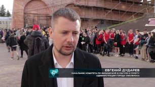 В Смоленске прошла традиционная легкоатлетическая эстафета «Победа»