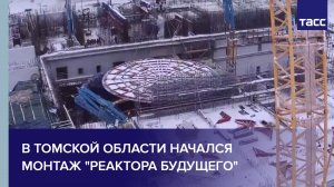 В Томской области начался монтаж "реактора будущего"