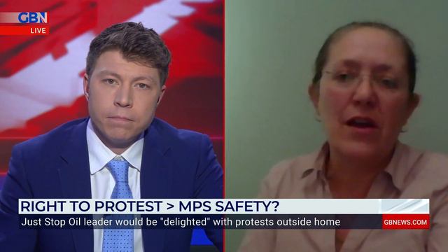 Sarah Lunnon talks with Patrick Christys | GB News | 23 February 2024 | Just Stop Oil смотреть онлайн