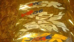 Наклейки светоотражающие для обода велосипеда