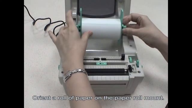 TSC TDP-247/TDP-345: Loading the media
