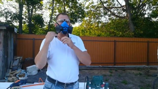 9. Отличный способ Штробление под армирование газобетона фрезером