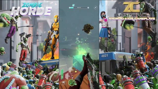 Zombie Horde: Heroes FPS & RPG First Impression Gameplay Walkthrough Android & IOS смотреть онлайн