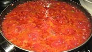 Борщ с грибами и фасолью