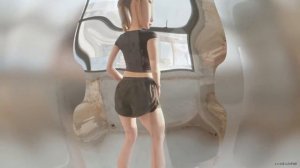 Короткая спортивная футболка California, для занятий йогой, бегом, фитнесом