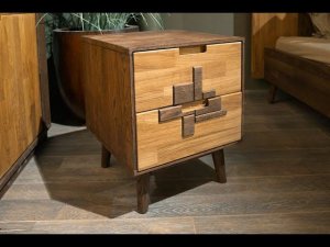 Тумба прикроватная Irving Design из дуба | БЕЛФАН