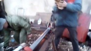 Дровокол электро гидравлический самоделка