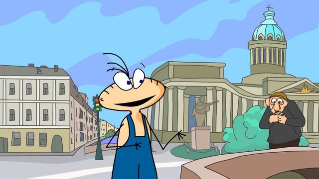 (Масяня наоборот) Ктулху и пингвин с пропеллером смотреть онлайн