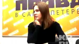 Лиза Боярская в гостях у "КП"