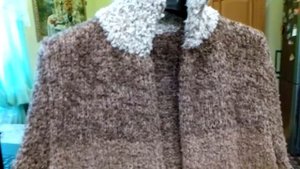 Проект #Пальто спицами завершен // видео обзор