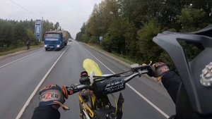 Положил мотор | Стант на питбайке