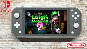 Luigi's Mansion 2 HD Nintendo Switch Lite Gameplay