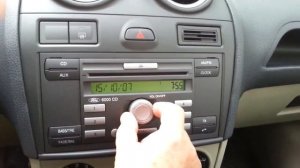 Ford Fiesta Mk6 - Updating Date and Time on the Radio