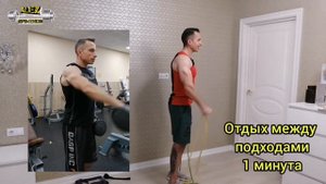 ПЛЕЧИ! Вместо штанги и гантелей - резиновые ПЕТЛИ!!