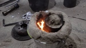 Литье алюминия в песок по выжигаемой модели (ошибки  начинающего литейщика)