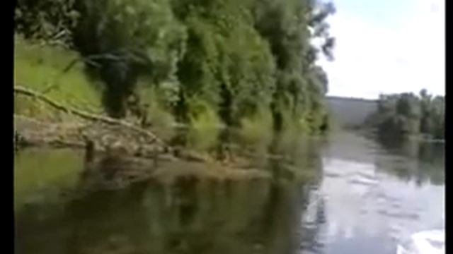 Сплав по реке Юрюзань. Одно из красивых мест реки.