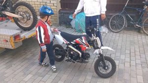 Мото школа, Кристиан Старший, лето 2015 - Детский Мотокросс