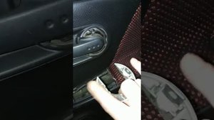 Убираем дребезг в задней двери на Ниссан Ноут