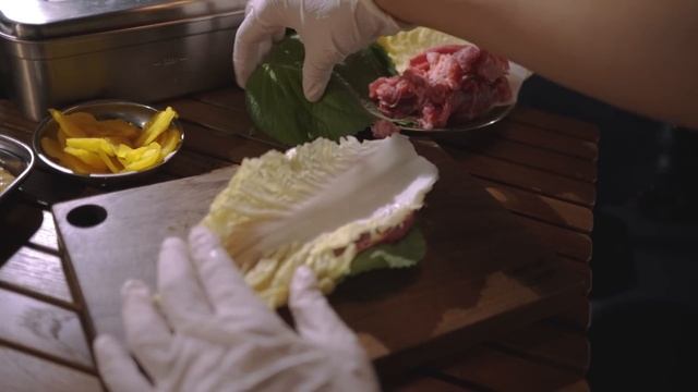 폭풍우 몰아치는 날☔ 빗소리 가득한 차 안에서 안락한 캠핑ㅣ밀푀유나베ㅣ우중캠핑ㅣ지프차박
