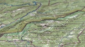 Карта Южного Урала