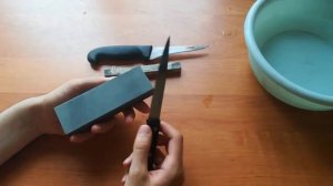 Как легко заточить нож в домашних условиях  How to easily sharpen the knife at home