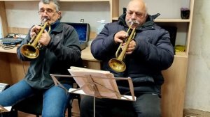 Песня Ягода малина. Молочненский духовой оркестр.Село Молочное Сакский район РК