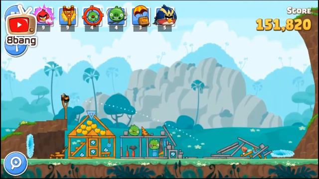 Angry Birds Friends Level 33 Level 34 смотреть онлайн