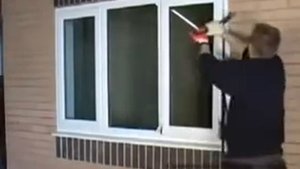 Взлом Окна ПВХ часть 1