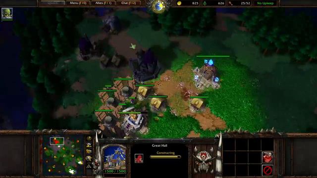 Teleport to Expansion to Hex and Eliminate a Level 4 Blood Mage - WC3 смотреть онлайн